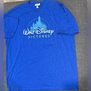 Disney Pictures Blue Men's Short Sleeve Tee